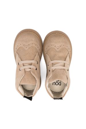 Stivali in suede beige DOUUOD KIDS | IDECLA415.